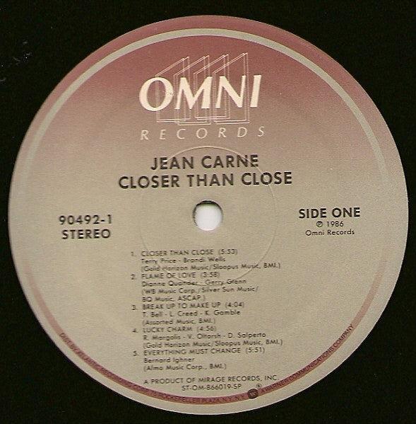 Jean Carn - Closer Than Close