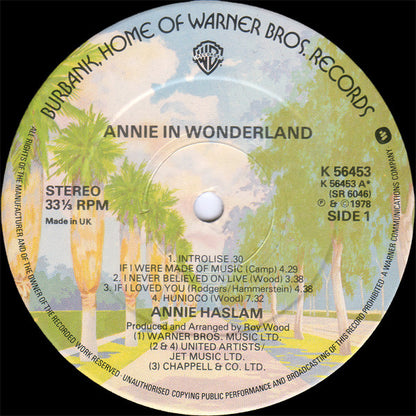 Annie Haslam - Annie In Wonderland