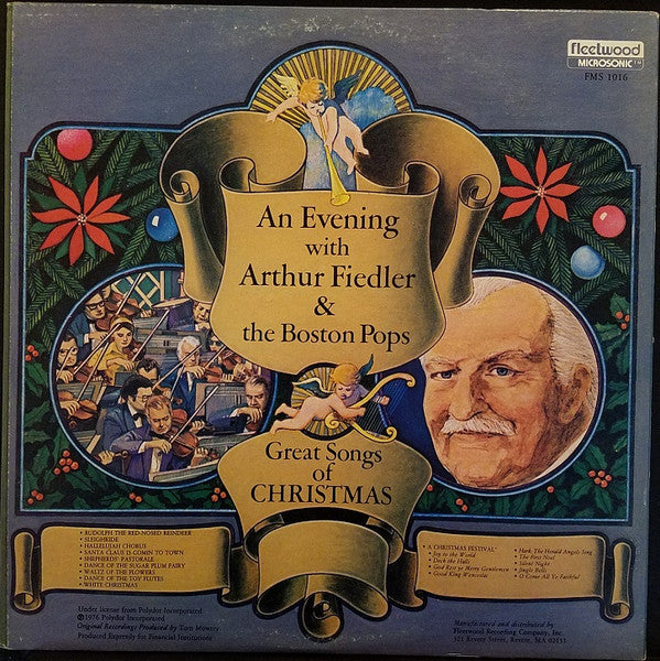 Arthur Fiedler, The Boston Pops Orchestra - An Evening With Arthur Fielder And The Boston Pops