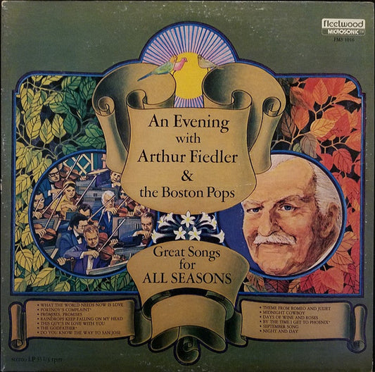 Arthur Fiedler, The Boston Pops Orchestra - An Evening With Arthur Fielder And The Boston Pops