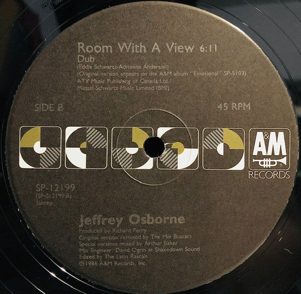 12" Single: Jeffrey Osborne - Room With A View
