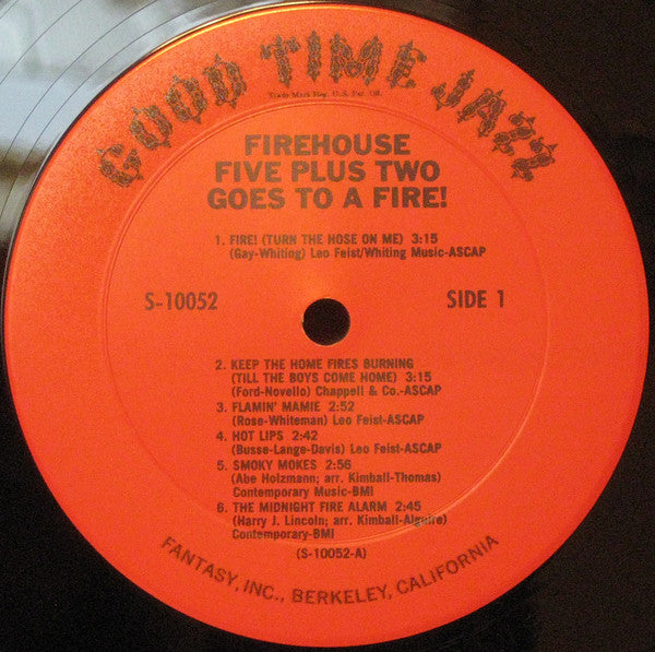 Firehouse Five Plus Two - Goes To A Fire