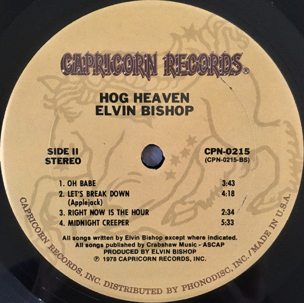 Elvin Bishop - Hog Heaven