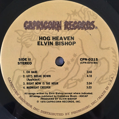 Elvin Bishop - Hog Heaven