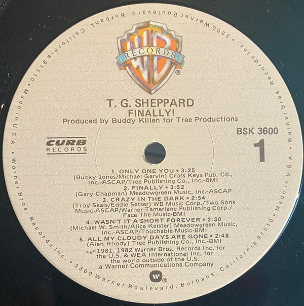 T.G. Sheppard - Finally!