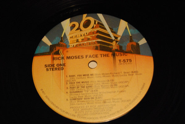 Rick Moses (2) - Face The Music