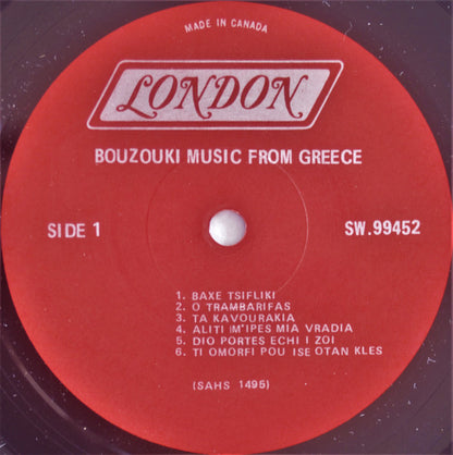 Chorus Of Kalamata, Popular Orchestra, G. Theofilopoulos - Bouzouki Music From Greece