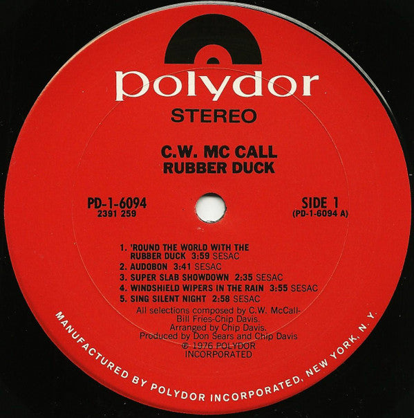 C.W. McCall - Rubber Duck