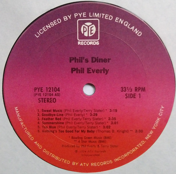 Phil Everly - Phil's Diner