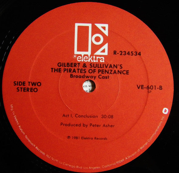 Various - Gilbert & Sullivan's The Pirates Of Penzance