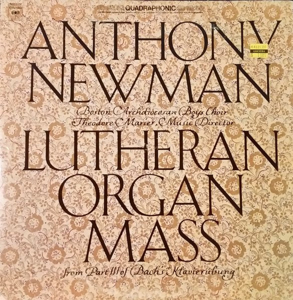 Johann Sebastian Bach, Anthony Newman - Lutheran Organ Mass