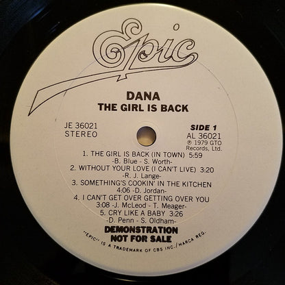 Dana - The Girl Is Back