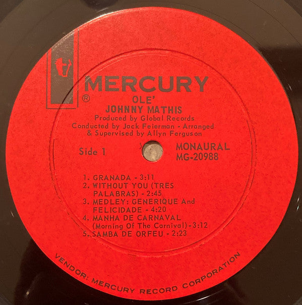 Johnny Mathis - Olé