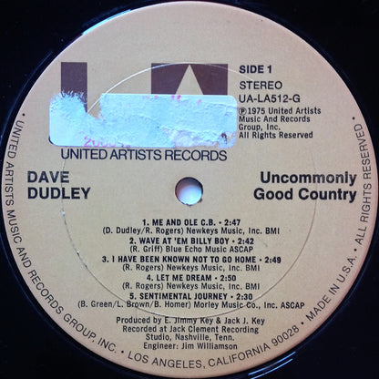 Dave Dudley - Uncommonly Good Country