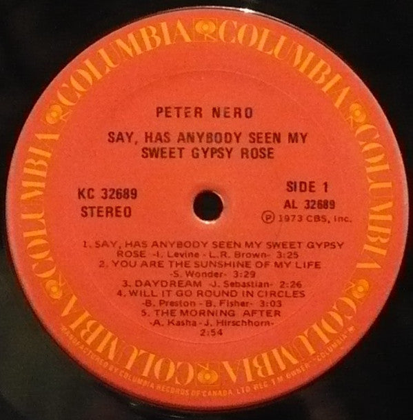 Peter Nero - Say, Has Anybody Seen My Sweet Gypsy Rose