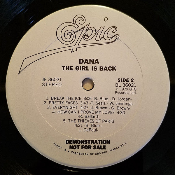 Dana (9) - The Girl Is Back