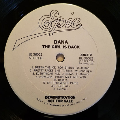 Dana - The Girl Is Back
