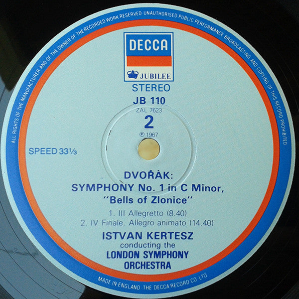 Antonín Dvořák, István Kertész, London Symphony Orchestra - Symphony No. 1