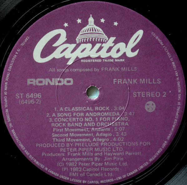 Frank Mills - Rondo