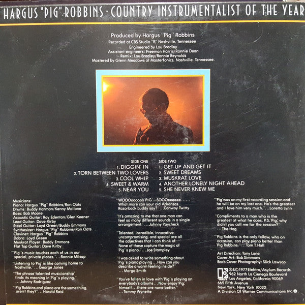 Hargus Robbins - Country Instrumentalist Of The Year