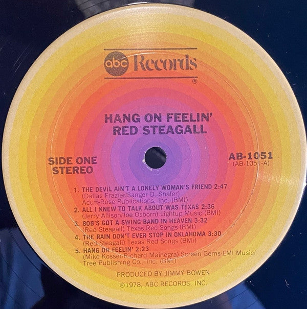 Red Steagall - Hang On Feelin'