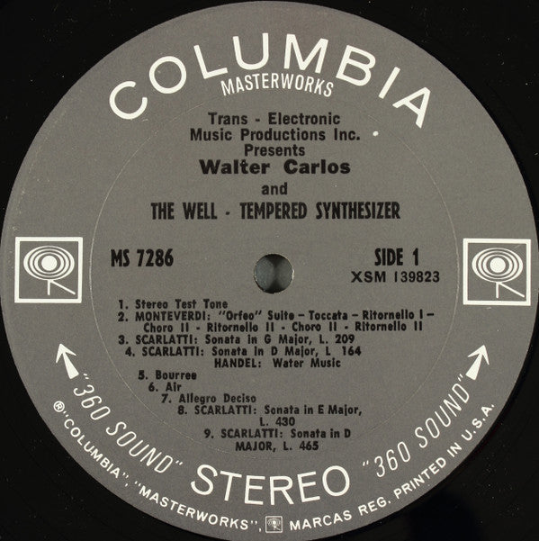 Walter Carlos - The Well-Tempered Synthesizer