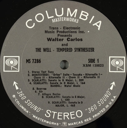 Walter Carlos - The Well-Tempered Synthesizer