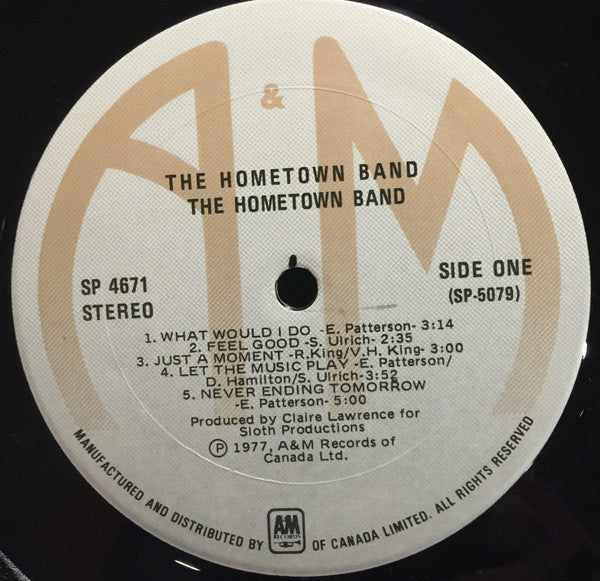 Hometown Band - The Hometown Band