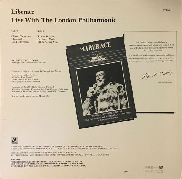 Liberace - Live With The London Philharmonic