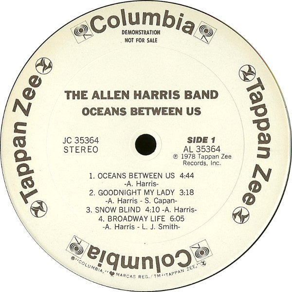 The Allen Harris Band - Oceans Between Us