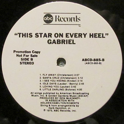 Gabriel - This Star On Every Heel