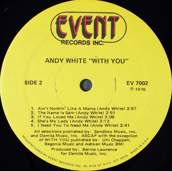 Andy White (13) - With You