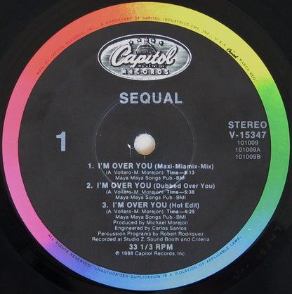12" Single: Sequal - I'm Over You