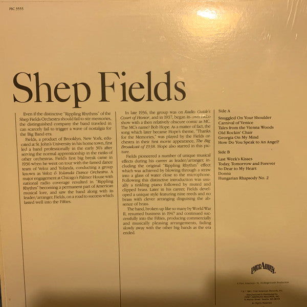 Shep Fields - Big Band Series / Original Recording