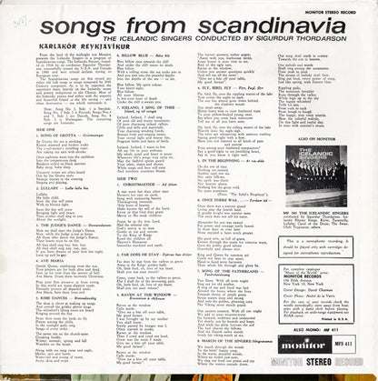 Karlakór Reykjavíkur, Sigurður Þórðarson - Songs From Scandinavia