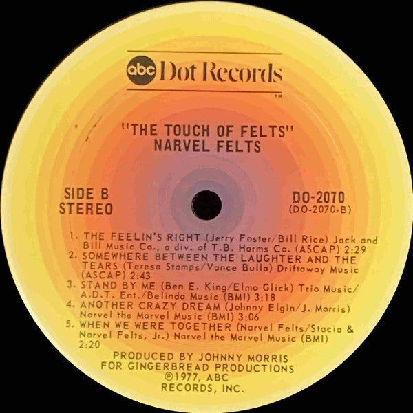 Narvel Felts - The Touch Of Felts