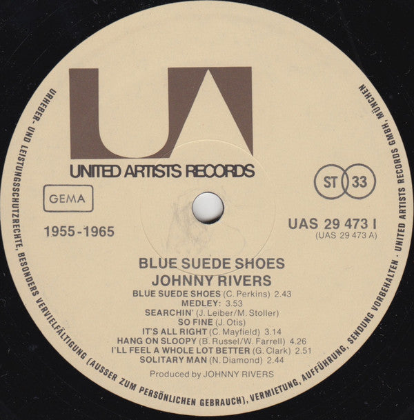 Johnny Rivers - Blue Suede Shoes