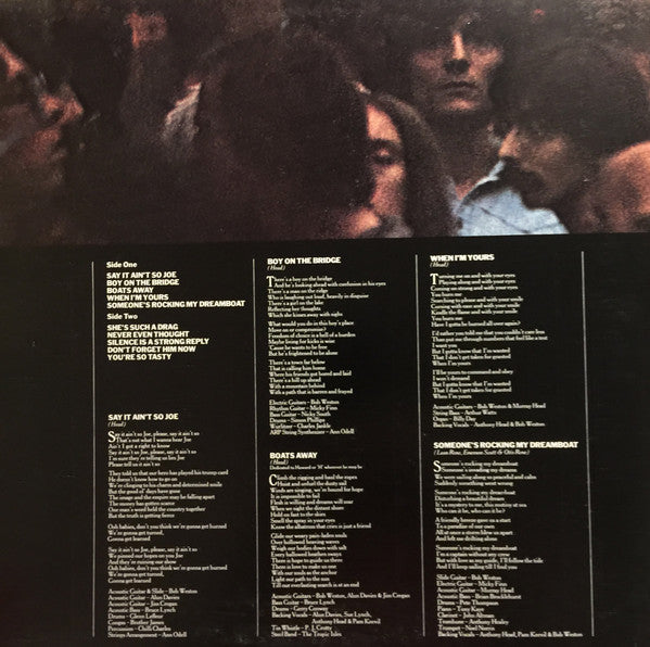 Murray Head - Say It Ain't So