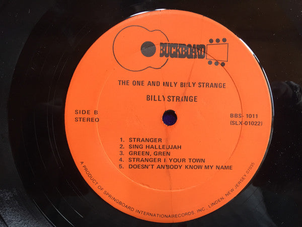 Billy Strange - The One And Only