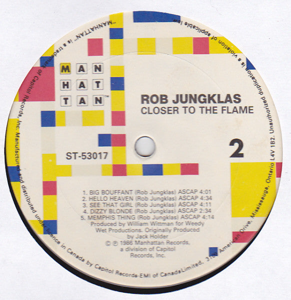 Rob Jungklas - Closer To The Flame