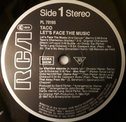 Taco - Let's Face The Music
