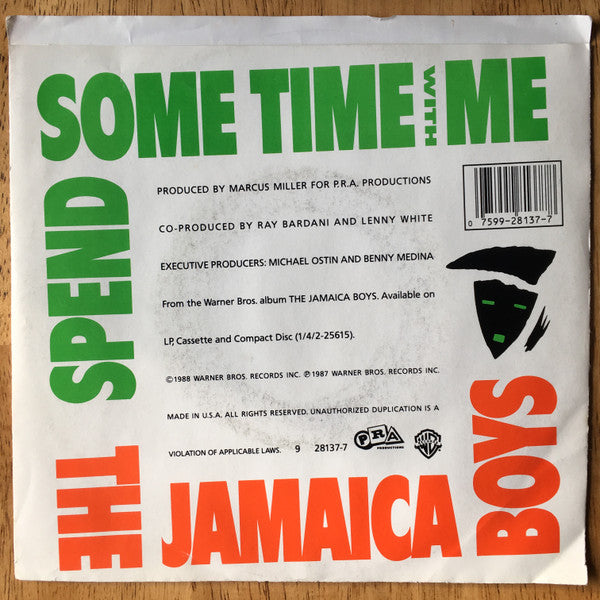 7": The Jamaica Boys - Spend Some Time With Me