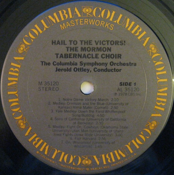 Mormon Tabernacle Choir - Hail To The Victors