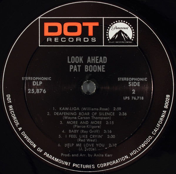 Pat Boone - Look Ahead