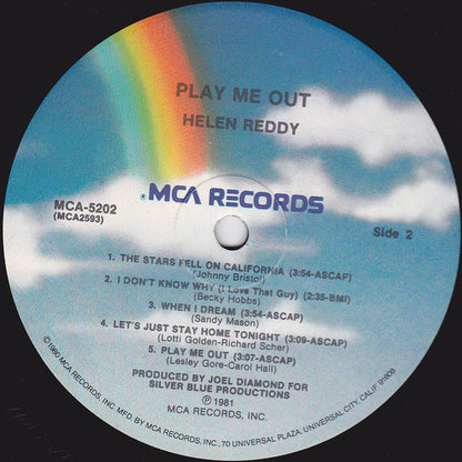 Helen Reddy - Play Me Out