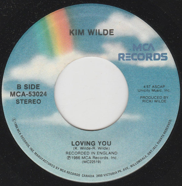 7": Kim Wilde - You Keep Me Hangin' On