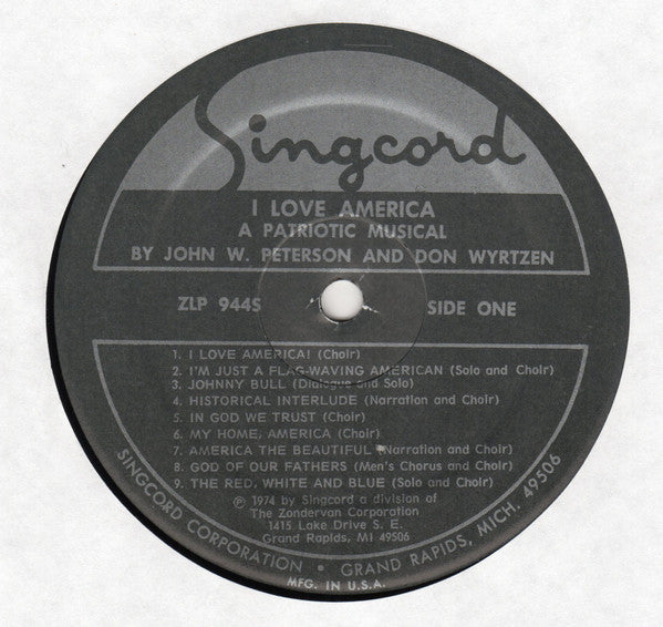 John W. Peterson, Don Wyrtzen - I Love America: A Patriotic Musical