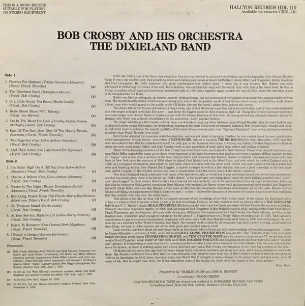 Bob Crosby And His Orchestra - The Dixieland Band