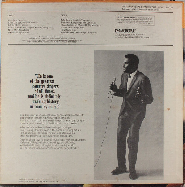 Charley Pride - The Sensational Charley Pride
