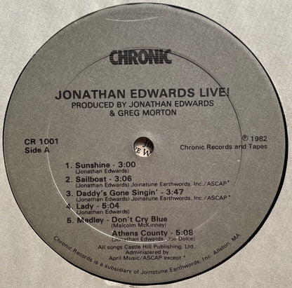 Jonathan Edwards - Live!
